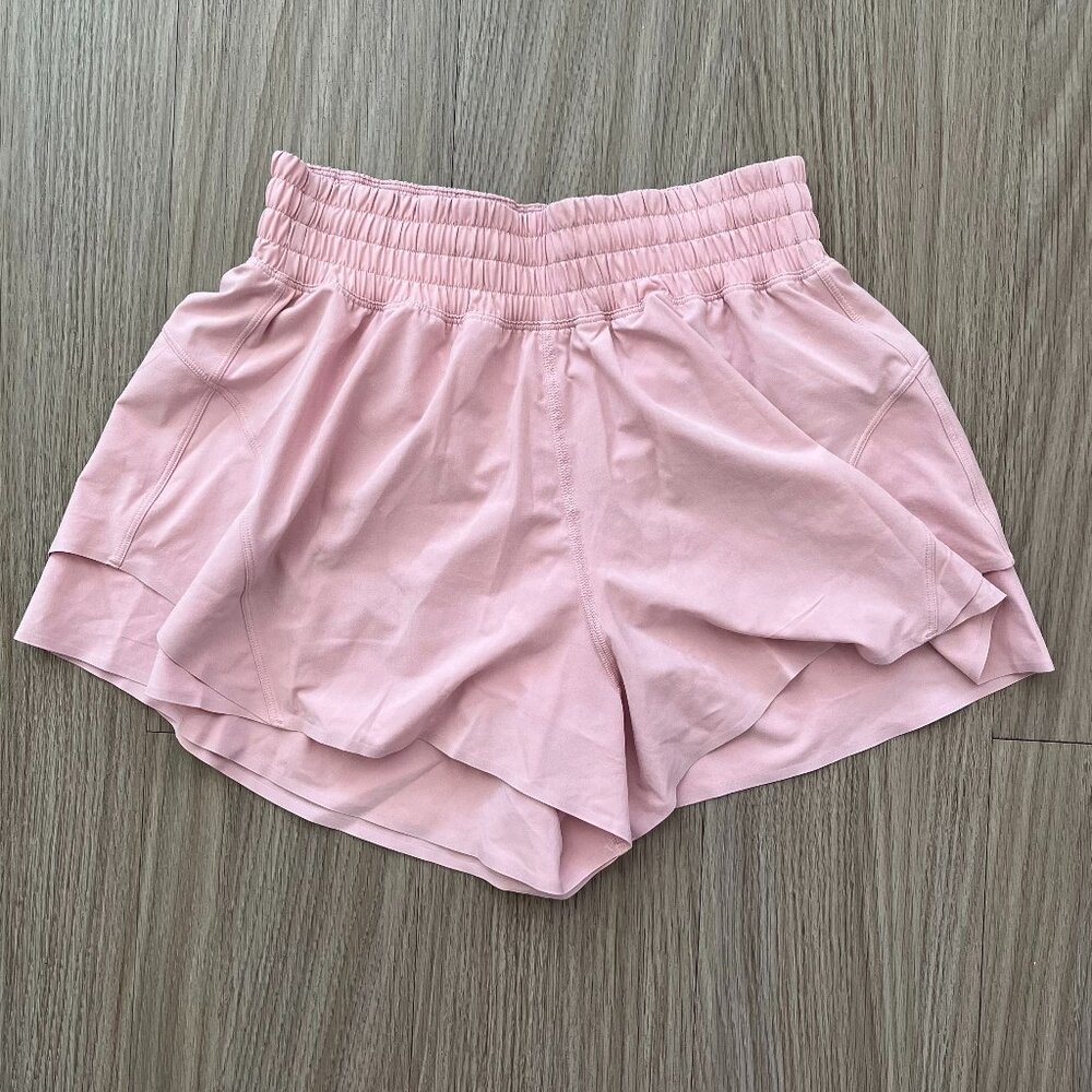 Lululemon Pink Haze Shake It Out High-Rise Running Short
